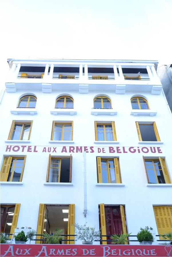 Hotel Aux Armes De Belgique Lourdes Exteriör bild